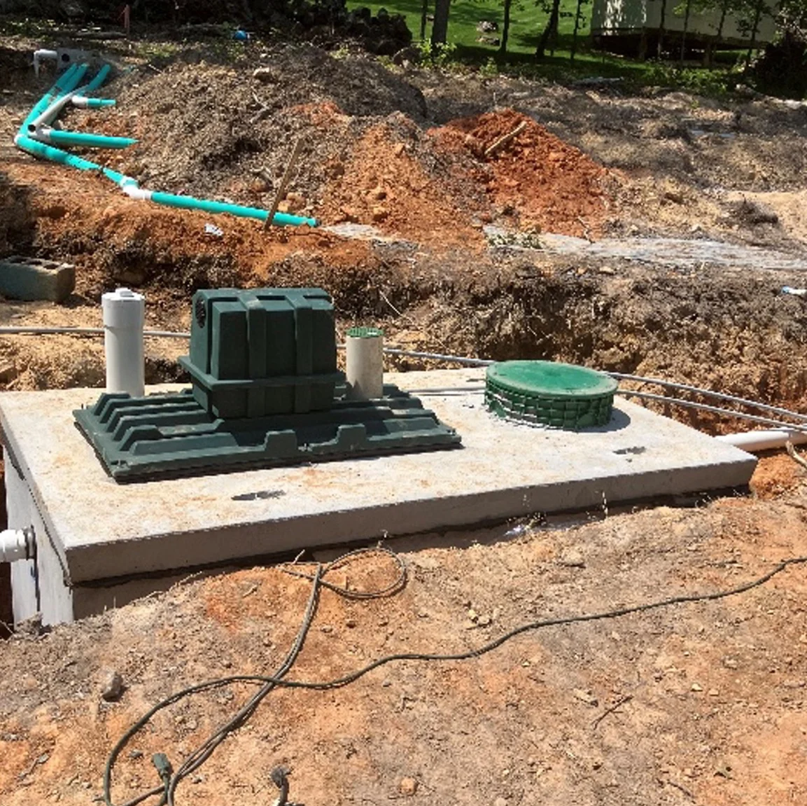 MicroFAST alternative onsite sewage system installation